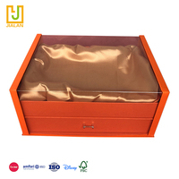 Boîte Cadeau Transparente à Double Tiroir Tendance avec Ruban, Vente en Gros Directe Usine, En Stock