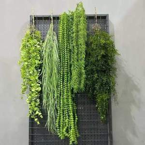 Guirlande de verdure artificielle en plastique, 90 cm, plante suspendue, lierre tombant, feuilles tombantes, pour intérieur et extérieur - Product Image 2