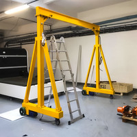 Mini-grue portique réglable en hauteur, 1 tonne, 2 tonnes, 3 tonnes, 5 tonnes, 6 tonnes, 8 tonnes, 10 tonnes, grue portique mobile portable