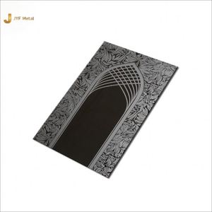 แผ่นสแตนเลสสตีลสีทองเงา EX135 เกรด 201/304/316 แผ่นตกแต่ง SS ขนาด 4x8 นิ้ว บริการสลักลายและเชื่อม - Product Image 5