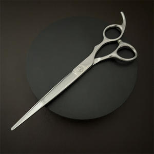 Tijeras de peluquería para mascotas Ks de 7 pulgadas, de acero inoxidable, para uso profesional. - Product Image 2