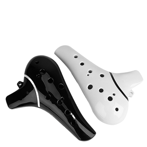 <span class=keywords><strong>Flauta</strong></span> de cerámica profesional Alto C Key <span class=keywords><strong>Ocarina</strong></span> de 12 orificios para principiantes Instrumento de soplado profesional para principiantes - Product Image 2