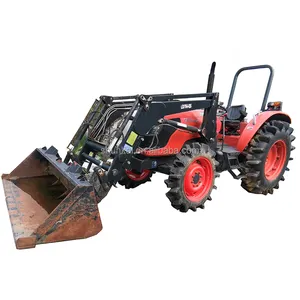 Harga grosir 70hp 85hp 95hp 100hp digunakan kubota M704 M854 M954 traktor pertanian untuk dijual