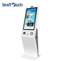 Kiosco Interactivo con Pantalla Táctil Automática de 21.5, 23.8, 27 y 32 Pulgadas, Máquina de Pedidos Autoservicio, Kiosco de Pago Autoservicio para Restaurantes
