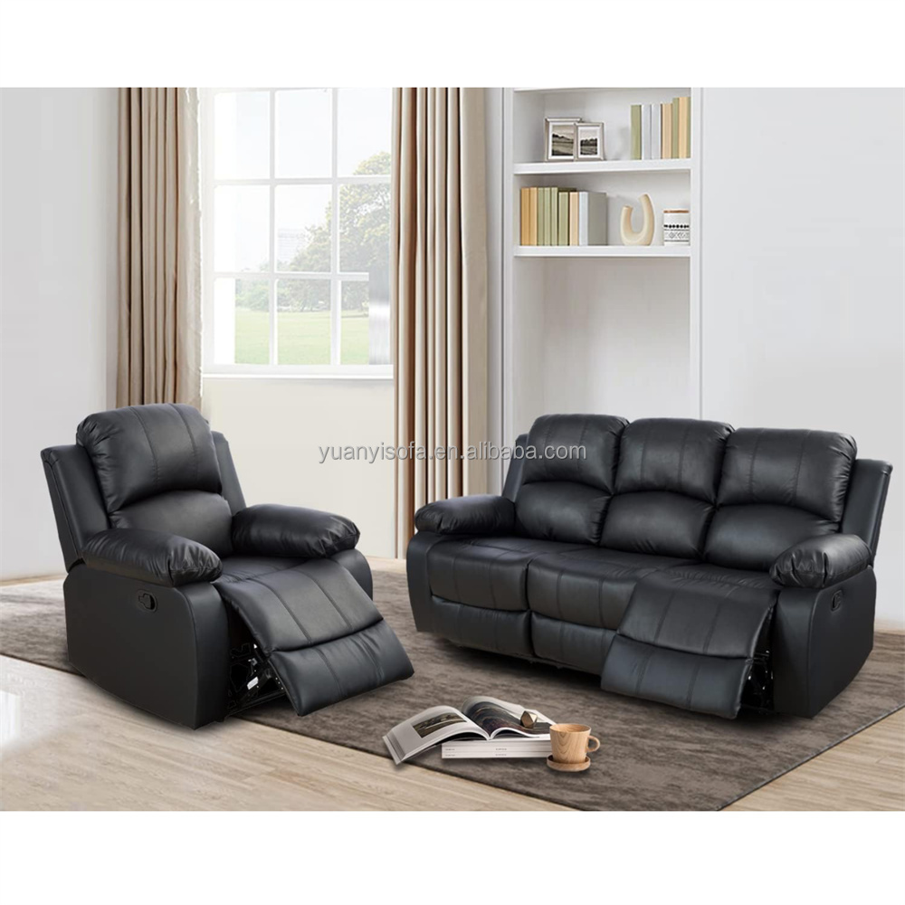 European Style Recliner Sofa Sets for Modern Living Rooms