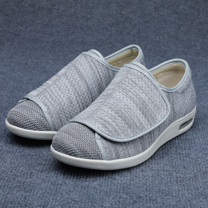 Chaussures orthopédiques confortables en cuir véritable avec semelle intérieure à coussinets souples et semelle extérieure antidérapante pour hommes âgés, usage quotidien - Product Image 5