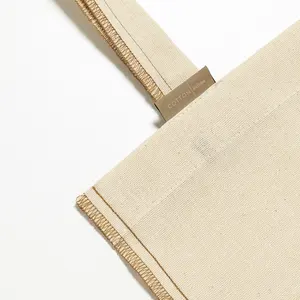 Borsa shopper in cotone 140g/m personalizzata per merchandising - Product Image 3