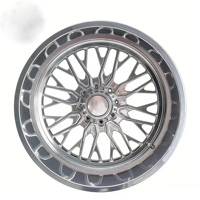Rines de Aluminio Forjado Personalizados SL 22X12 24X12 24X14 26X14 28X16 8x170 8x180 6x139.7 con Tapas Centrales Flotantes para GMC Sierra