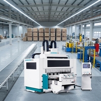 Machine de fraisage et de perçage CNC 5 axes pour bois JR-1218-4x4T, fournisseur Foshan JUNRAN, pour la fabrication de pieds de chaise en bois, routeur à bois