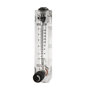 เครื่องวัดอัตราการไหลแบบโรต้ามิเตอร์ สำหรับแก๊ส ท่อแก้ว ขนาด 10-100SCFH พร้อมข้อต่อ NPT 1/8 นิ้ว - Product Image 5
