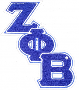 Toppe all'ingrosso <span class=keywords><strong>di</strong></span> <span class=keywords><strong>colore</strong></span> <span class=keywords><strong>blu</strong></span> Zeta Phi Beta Sorority per giacca da confraternita - Product Image 3