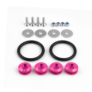 แหวนรองกันชน JDM สกรู คลิป อะลูมิเนียมอัลลอย สำหรับอัพเกรดกันชนหน้า-หลังรถยนต์ - Product Image 4