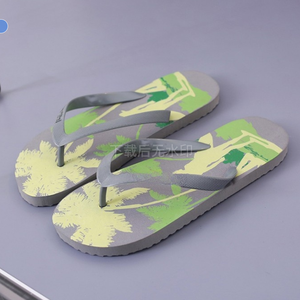 Wholesale New Design <strong>Men's</strong> Flip Flops Open Toe PE <strong>Slippers</strong> with Hard-Wearing Rubber Strand Plastiksandalen Printed Flipflops - Product Image 3