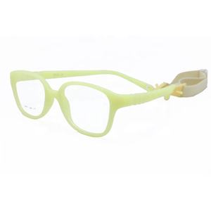 Gafas graduadas TR90 ambientales de alta calidad, marco rectangular, templo sin bisagras Flexible, <span class=keywords><strong>correa</strong></span> ajustable, uso óptico para bebés - Product Image 5