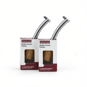 Westmark Bottle Pourer Classic Standard, juego de 2 tapones para botellas de vino - Product Image 2