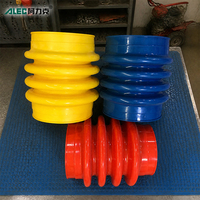 Cache-poussière soufflet en polyuréthane pour piqueur compacteur 170x170x225mm, pièce de rechange à vendre