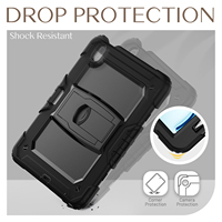 Étui de protection avec béquille intégrée, antichoc et anti-chute pour tablette iPad 10e génération 2022 et iPad 11e génération 2025
