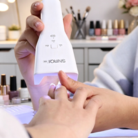 Lampe à ongles Snrqi : Nouvelle tendance, approvisionnement direct usine, lampe de polymérisation UV LED pour ongles, fournitures professionnelles pour le séchage de gels UV.