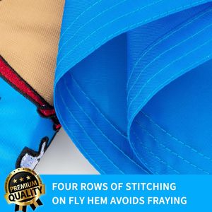 Cao cấp 3x5 ft ngoài trời nhiệm vụ nặng nề Nylon OK cờ thêu <span class=keywords><strong>Oklahoma</strong></span> Nhà Nước Cờ mạnh nhất và lâu nhất kéo dài quốc gia cờ - Product Image 3