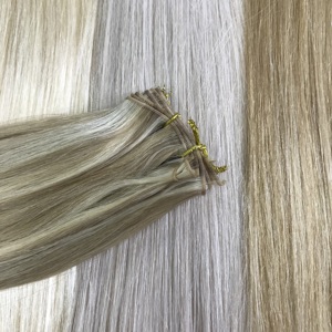 Wawe10จริง23ชิ้น/613เทปอัจฉริยะในการ<span class=keywords><strong>สอน</strong></span>60A <span class=keywords><strong>ผม</strong></span> apohair ขนแปรงสีชมพูแบบผูกด้วยมือเงางามแบบอัจฉริยะ100% บริสุทธิ์ - Product Image 2