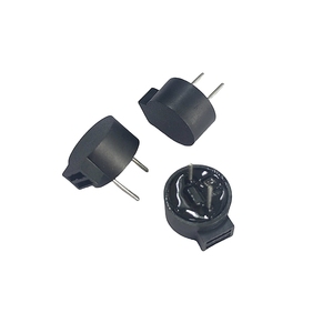 FMB9650C 3V 5V 12V DC Zumbador Magnético de 9.6*5MM con Paso de 5MM y Puerto de Sonido Lateral Interno, con Pines para Dispositivos de Alarma - Product Image 1