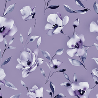 Tela Hutterite 100% Poliéster, Material Grueso de 130 g/m², Estampado Koshibo para Vestidos de Mujer