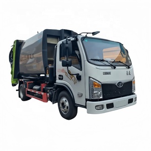 HOWO Pequeño 6CBM Gancho Elevador Camión Contenedores de basura Contenedor 6 TONELADAS <span class=keywords><strong>Roll</strong></span> <span class=keywords><strong>Off</strong></span> Brazo hidráulico Caja de basura para la <span class=keywords><strong>venta</strong></span> - Product Image 1