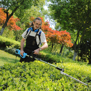 MZK 20V MAX <span class=keywords><strong>Taille</strong></span>-<span class=keywords><strong>haie</strong></span> électrique sans fil avec perche télescopique de 22,4 pouces, portée de 8 pieds, avec perche d'extension, multi-angles - Product Image 4