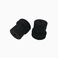 Bouchon en caoutchouc noir écologique pour la protection contre la poussière et l'étanchéité, en caoutchouc moulé
