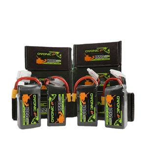 Batterie LiPo Ovonic 1300mAh 1550mAh 2200mAh 100C 120C 3S 4S 6S pour voiture RC et drone FPV - Product Image 1