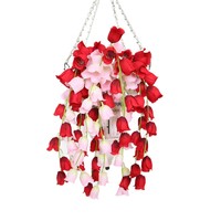 Vente chaude : Mini lys de la vallée en soie à 9 têtes, fleurs artificielles réalistes pour vitrine et décoration de mariage, approvisionnement en gros