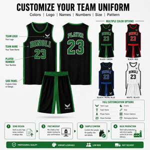 Tenue d'équipe OEM, MOQ 1 ensemble, maillot de basket personnalisé en polyester respirant avec empiècements contrastants, nom et numéro imprimés sur mesure - Product Image 4