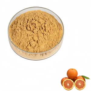 Estratto di Arancia Rossa Alimentare 30:1 in Polvere Ricca di Vitamine, Solvente, Vendita Calda, Confezionato Sottovuoto in Fusto, Contenitore in Plastica - Product Image 1
