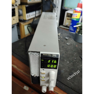 KIKUSUI <b>ELECTRONICS</b> PAK35-10A Regulated DC Power Supply 0-35V 10A 50/60Hz <b>Used</b> - Product Image 4