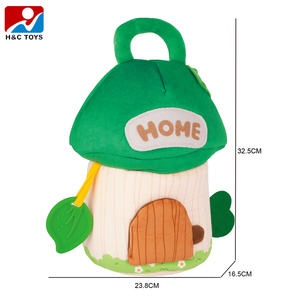 Casa a Forma di Fungo dei Cartoni Animati con 6 Peluche, Gioco per Bambini con Bambole Imbottite - Product Image 5