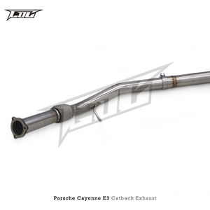 Sistema de <span class=keywords><strong>escape</strong></span> BSK Valvetronic para <span class=keywords><strong>Porsche</strong></span> <span class=keywords><strong>Cayenne</strong></span> E3 3,0 T 2018-2023 Race Sport SUS304 tubo medio Alxe Back Catback silenciador - Product Image 2