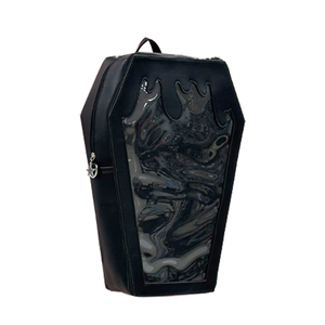 Personalizado lindo Pu cuero claro Pin Display cuero Animal Ita Tote Bag mochila - Product Image 4