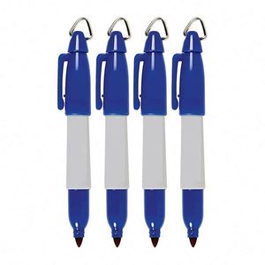 Bulk Custom Logo High Quality Indelible Ink Plastic Mini Permanent Marker Pen for Drawing Writing - Product Image 3