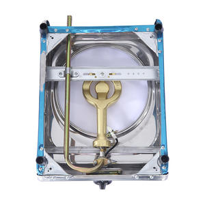 Estufa de gas doméstica de un solo quemador de acero inoxidable, cocina de gas de llama de alta intensidad para el hogar. - Product Image 5