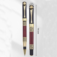 Ensemble de stylos à bille de luxe de style rétro avec 2 recharges, stylo à bille personnalisé pour la publicité d'entreprise, cadeaux promotionnels