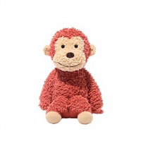 Peluche apaisante singe BUDDY, jouet en peluche super doux en polyester, unisexe