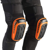 Genouillères pour le travail de pose de carrelage, genouillères professionnelles à coque rigide avec protection des jambes étendue pour les installateurs de carrelage et de moquette