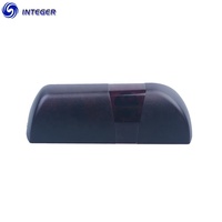 Sensor Sinar Foto Inframerah INTEGER IR-6090 940NM Bahan ABS Bersertifikat CE Pembuka Gerbang Otomatis Dalam/Luar Ruangan 12V 10-20m