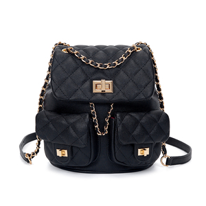 Mini borsa da <span class=keywords><strong>donna</strong></span> alla moda trapuntata con cuciture in <span class=keywords><strong>pelle</strong></span> PU piccola catena Designer borsa a tracolla da <span class=keywords><strong>donna</strong></span> <span class=keywords><strong>zaino</strong></span> da <span class=keywords><strong>donna</strong></span> - Product Image 1