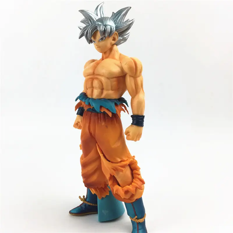 26cm Goku Ultra Instinct Silver hair Super Saiyan Goku Migatte No Gokui Pvc Action Figure Toy Collectible Model