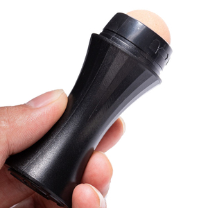 Natural volcanic Stone oil absorbing face roller massage oil control face nose skincare tool facial oil absorbing roller
