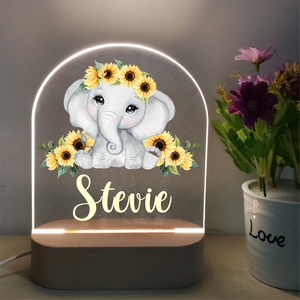 Luz de noche con nombre personalizado para niños, luz de dormitorio de guardería para bebés, <span class=keywords><strong>regalo</strong></span> de cumpleaños para niños, <span class=keywords><strong>regalo</strong></span> de Navidad - Product Image 3
