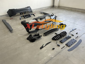 XLstyling auto conversione lifting F87 M2C look paraurti anteriore posteriore Bodykit per <span class=keywords><strong>BMW</strong></span> F22 F23 aggiornamento al Kit carrozzeria M2C - Product Image 3