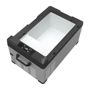 Compresor de refrigerador portátil para coche, refrigerador de 30L, enfriador portátil para Motor de RV, remolque de viaje para el hogar