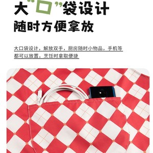 Waterproof <b>Apron</b> With Custom Logo Printing For Restaurant Bar Staff Oil Resistant Kitchen Use - Product Image 5